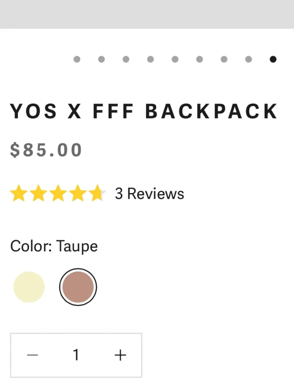Year of Ours Tan Women's Backpack Tote